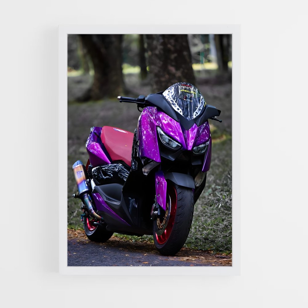 Poster Balade Violet – affiche Yamaha (vue 3)